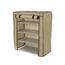 Compactor Tekstilni čevljar Oxford, 59 x 29 x 70cm, bež
