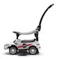 Mașinuță Baby Mix pentru copii cu sunet și barăde ghidare Racer, alb
