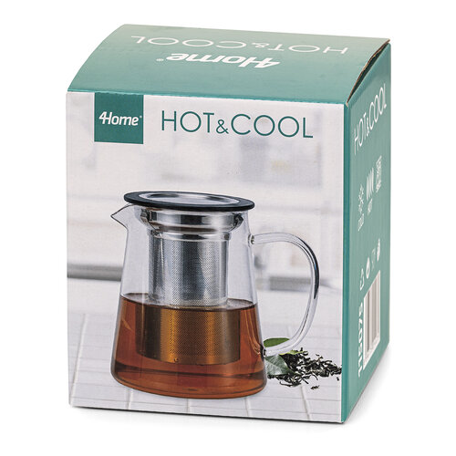 4Home Teekanne Tea time Hot&Cool, 650 ml