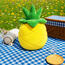 Polštářek Squish Ananas Čenda, 55 x 33 x 20 cm