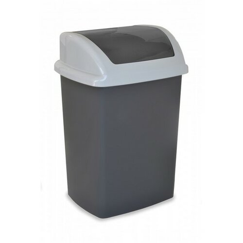 Hulladékgyűjtő Swing, 24 l, antracit, 24 l