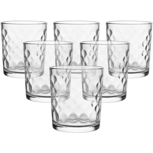 Altom Szklanka Karo 240 ml, zestaw 6 szt.