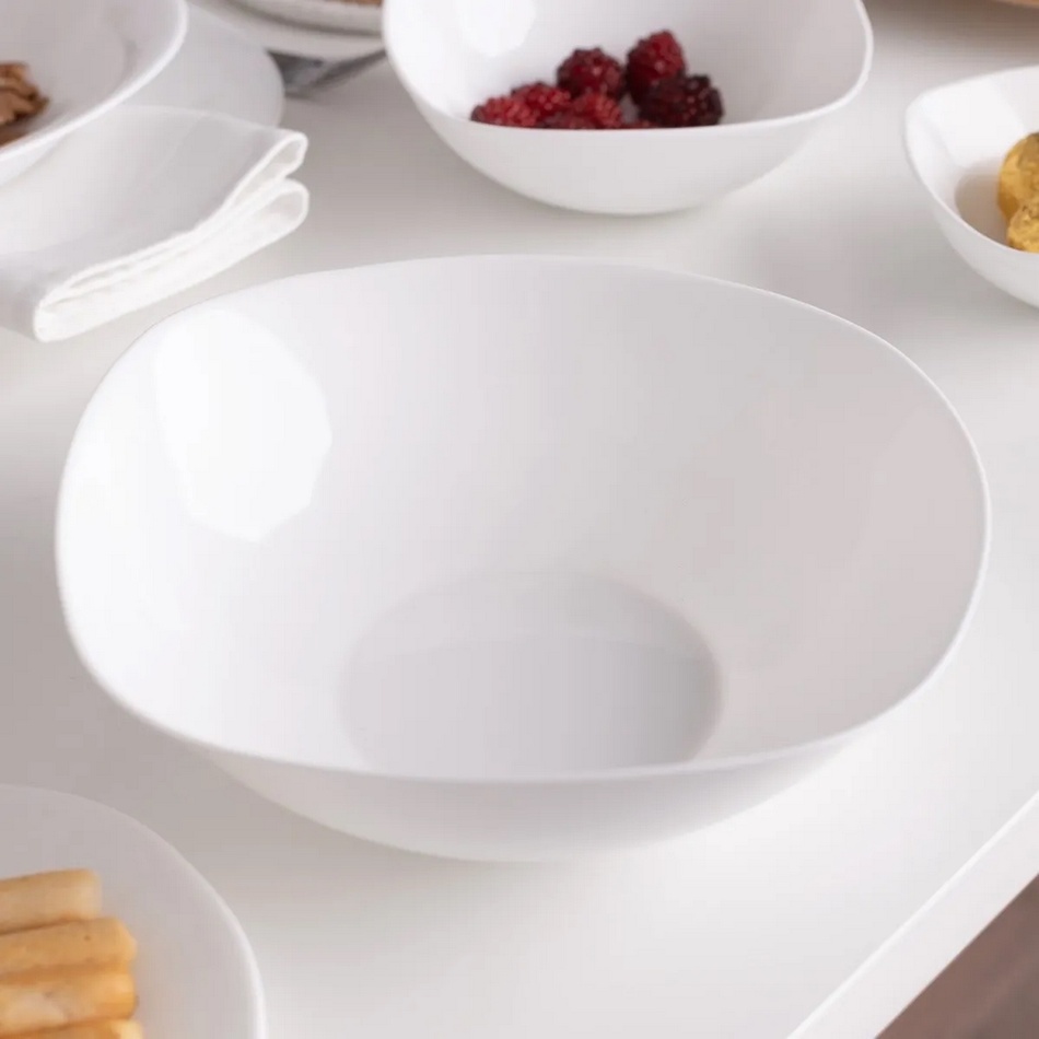 Altom White harmony opalüveg tál, 26,5 cm termék 2. képe
