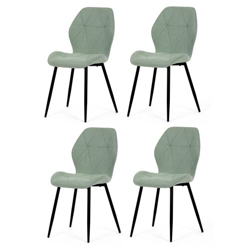 Esszimmerstuhl-Set CT-285 GRN2, 4 Stück