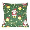 Bellatex Kopfkissenbezug Weihnachtsmotiv grün, 45 x 45 cm