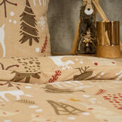 4Home Festive flanel ágyneműhuzat, 220 x 200 cm, 2 db 70 x 90 cm