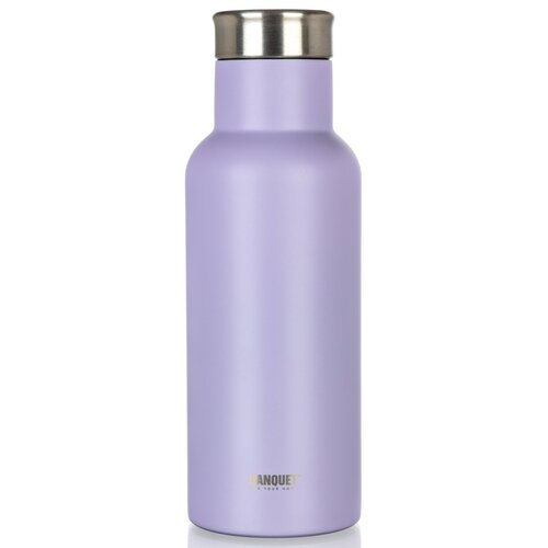 Banquet Edelstahl-Thermosflasche CALA 450 ml, fliederfarben