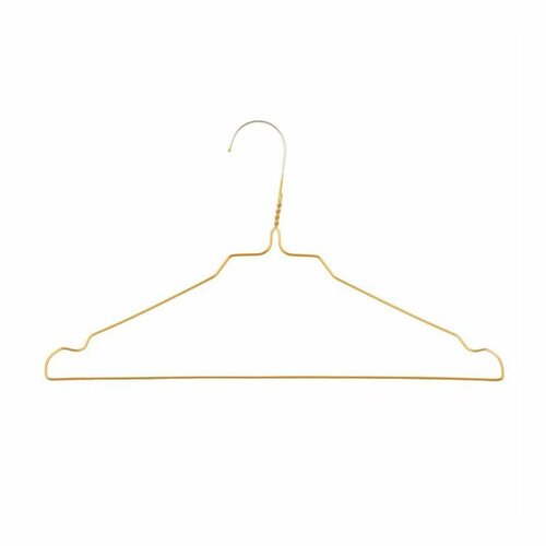 Compactor Set of 10 hangers, gold