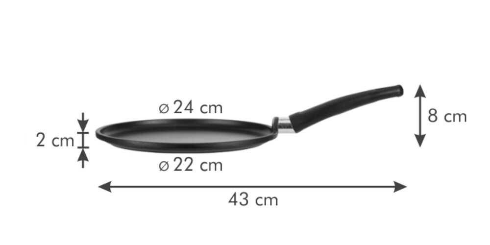 Obrázok Panvica na palacinky PREMIUM 24 cm, Tescoma