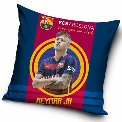 Poduszka FC Barcelona - Neymar 2016, 40 x 40 cm