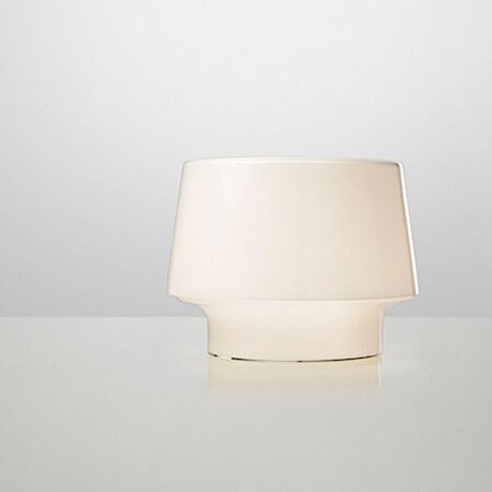 Stolná lampa Cosy in White 19 cm, biela
