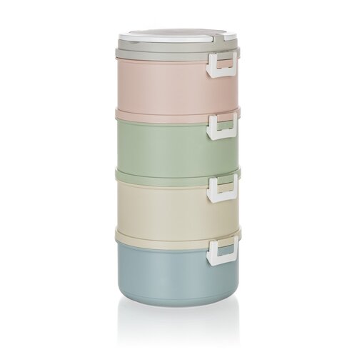 Banquet Plastični prenosni lonec Avanza, 2,8 l, 4deli, večbarven