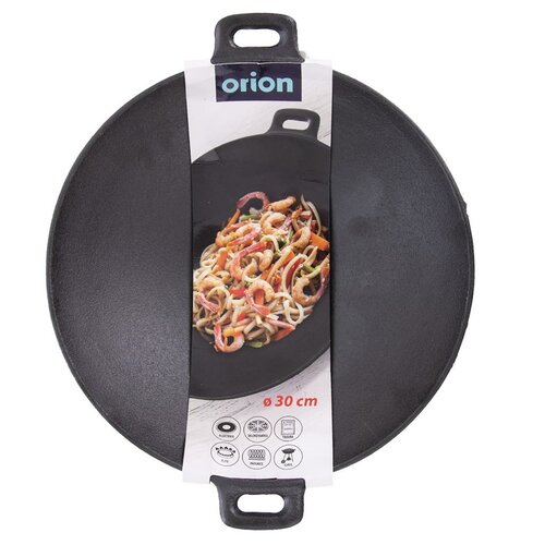 Orion Pfanne WOK Gusseisen, 30 cm