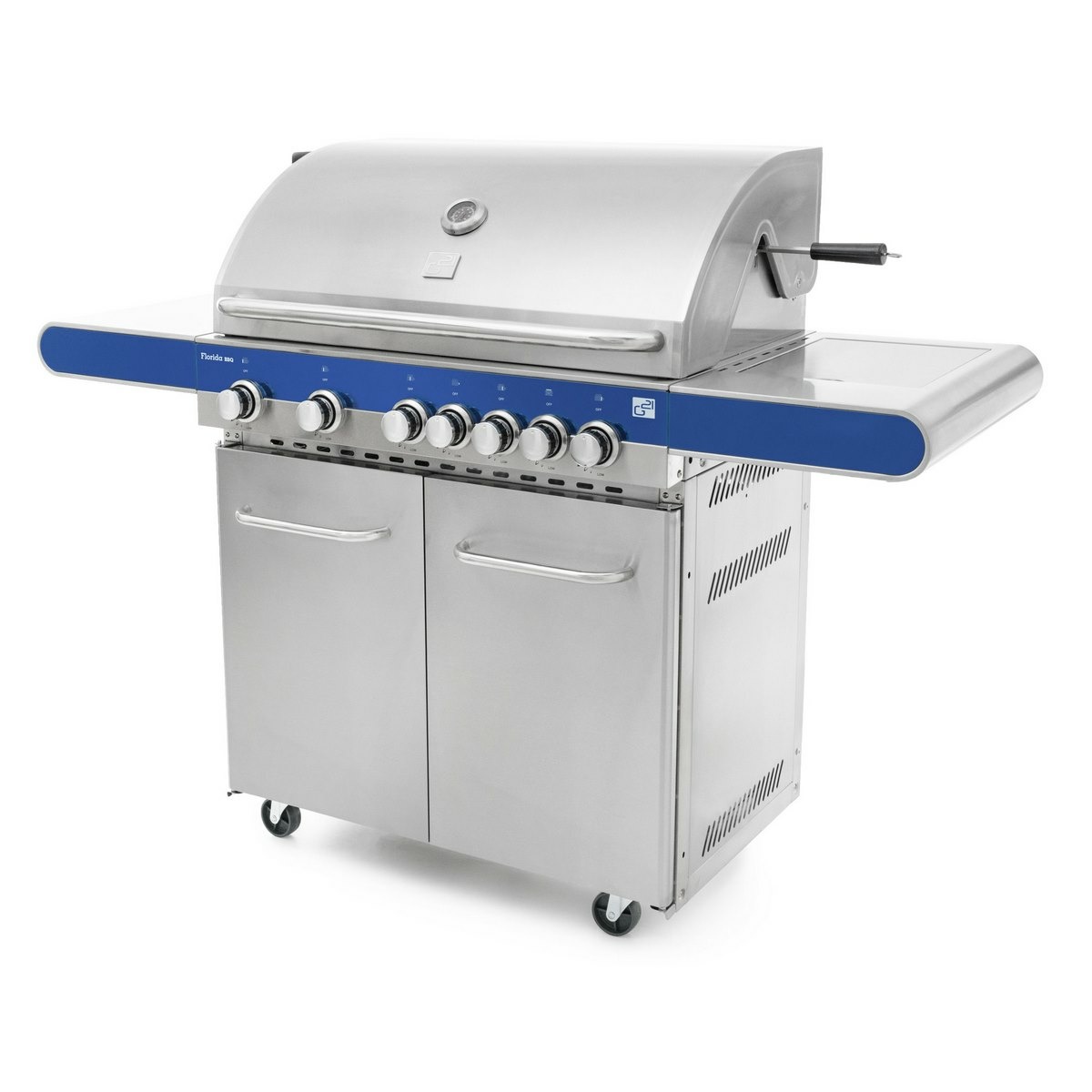Grill gazowy G21 Florida BBQ Premium line, 7 palników + bezpłatny reduktor ciśnienia