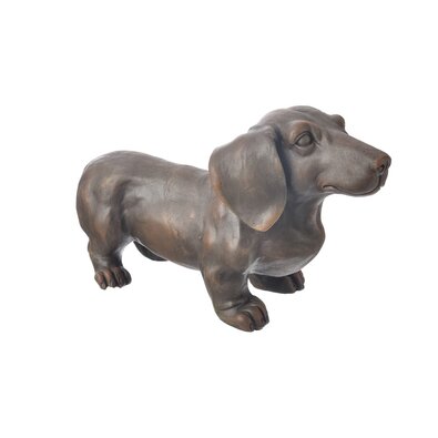 InDecor Ceramiczny jeż brązowy, 43 x 19 x 26 cm