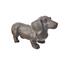 InDecor Dachshund din ceramică maro, 43 x 19 x 26 cm