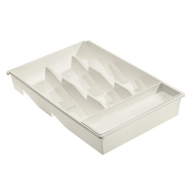 Tontarelli Besteckkasten mit Tablett BELLA PLUS, weiß