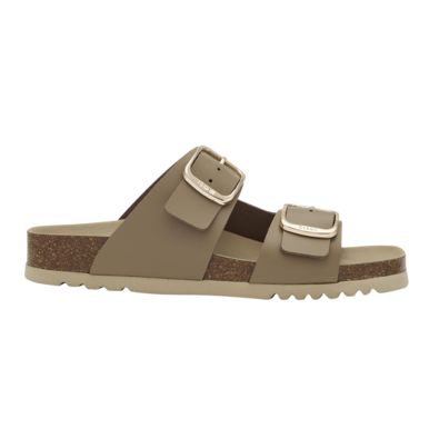 Papuci Scholl Pauleen, taupe, mărimea 39