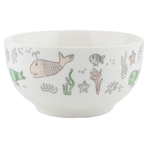 Florina 3-delni porcelanový set Rybky
