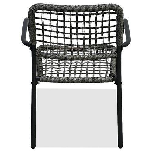 Zestaw ogrodowy Autronic 1+2, metal, polyratan, szary, AZ-L1103 GREY