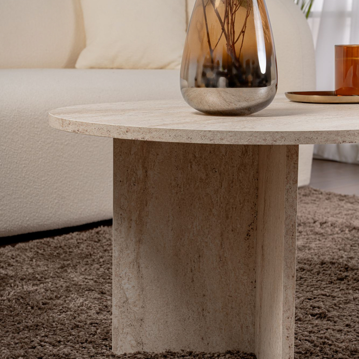 Konferenční stolek Sable Travertine - thumb (4)