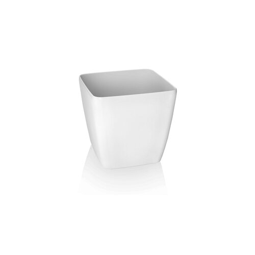 Flower Lover Pokrov za cvetlični lonec QuadratoEasy bel, 18 cm