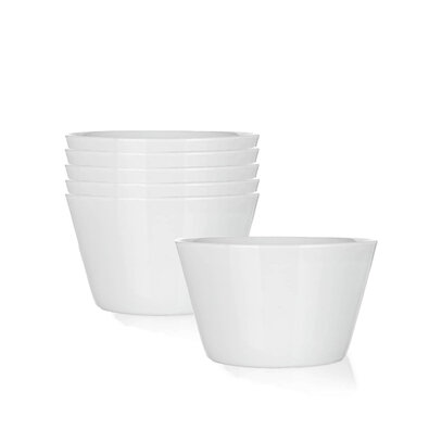 Banquet 6-delni set keramičnih posod LUCA, 13,1 cm, bela
