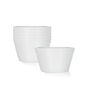 Banquet 6-delni set keramičnih posod LUCA, 13,1 cm, bela