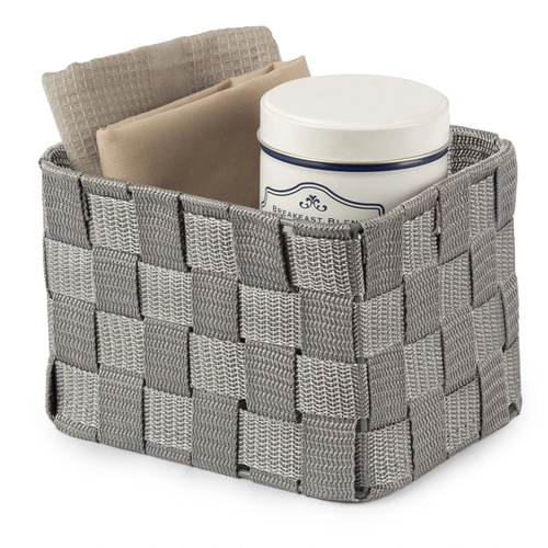 Compactor Úložný organizér do zásuvky TEX 19 x 14 x 13 cm, sivá