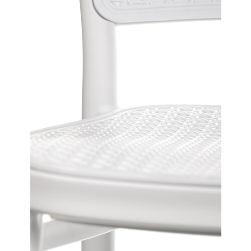 Scaun de sufragerie CT-746 WT, alb