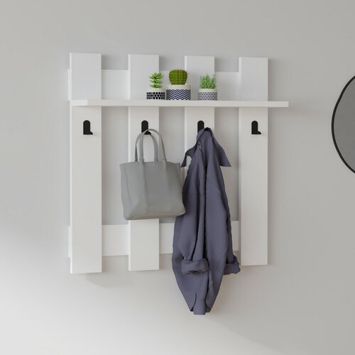 Wandgarderobe Carina White