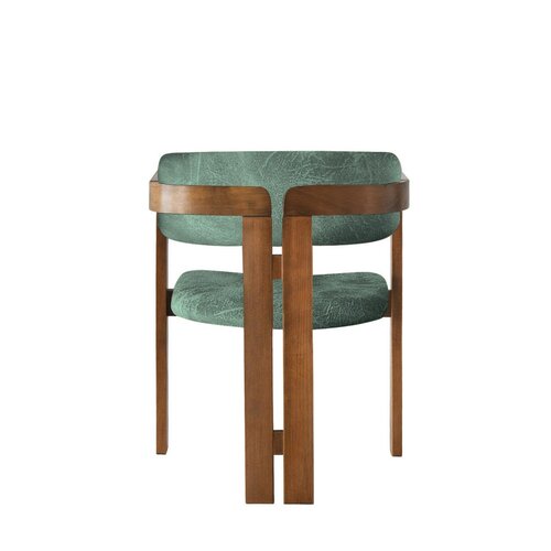 Scaun de sufragerie CO Green and Walnut