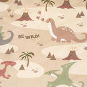 4Home Dětské bavlněné povlečení Dino world, 140 x 200 cm, 70 x 90 cm