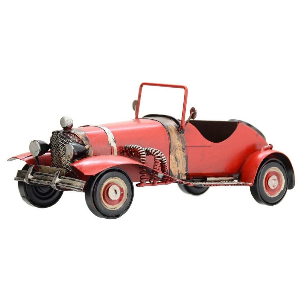 Dekoračný model auta Cabrio, červená