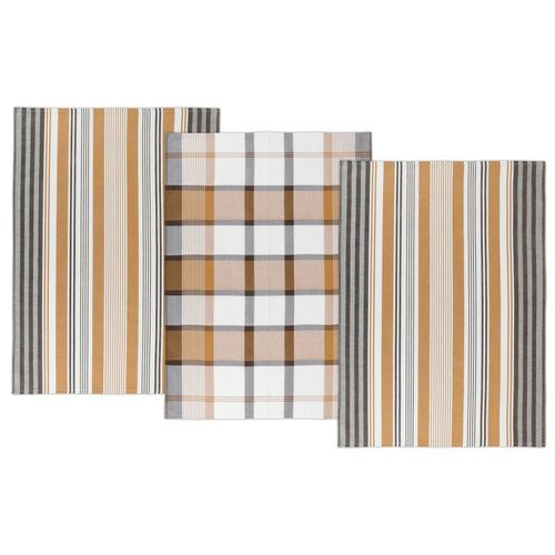 Șervete de bucătărie Bellatex Dungi, 50 x 70 cm, set de 3 bucăți