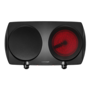 Concept VE3060 elektricky dvojplatničkový varič 2500 W, čierna