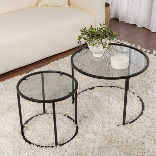 Stolik konferencyjny Black and Grey