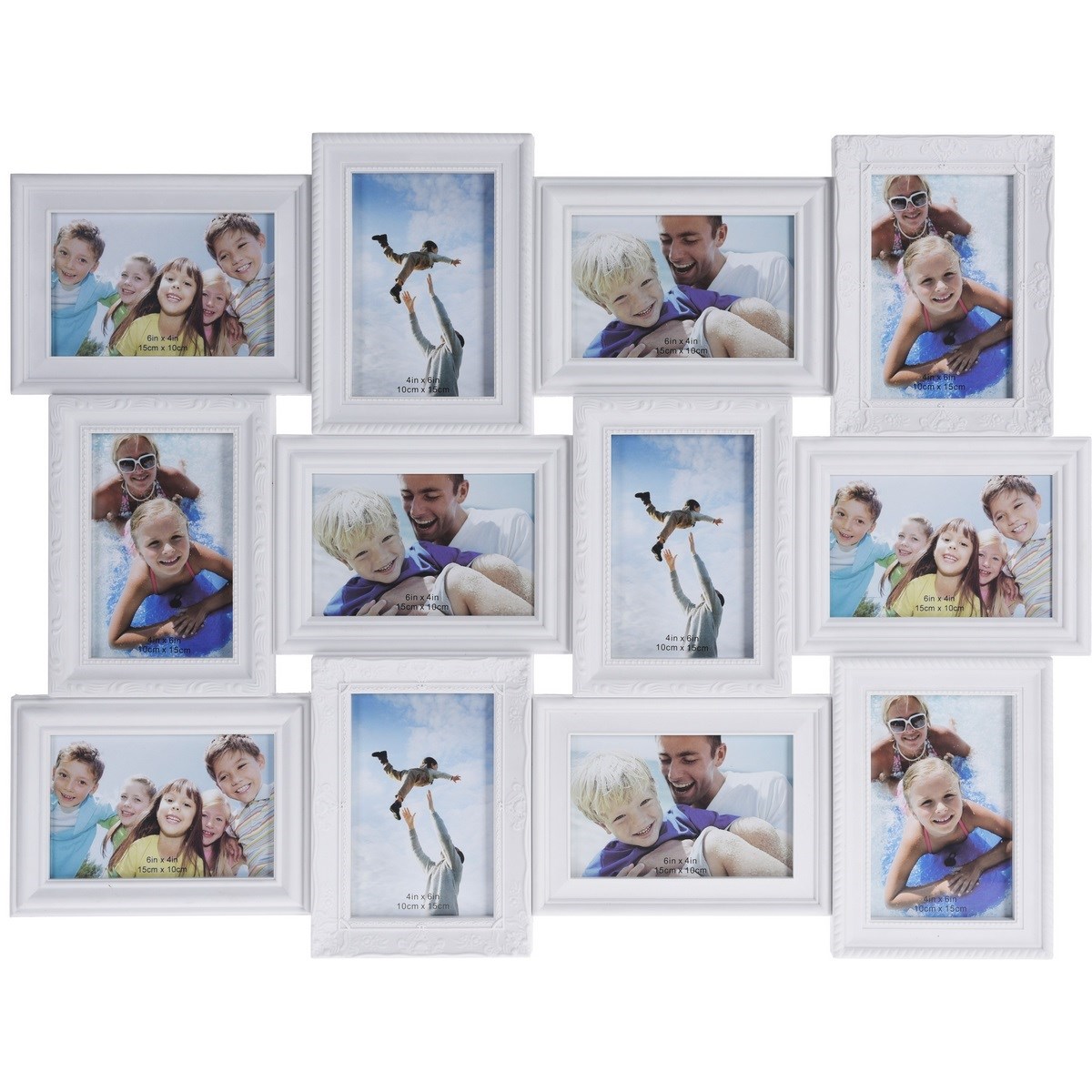 Fotorámček Ricordi na 12 fotografií, 52 x 68 cm