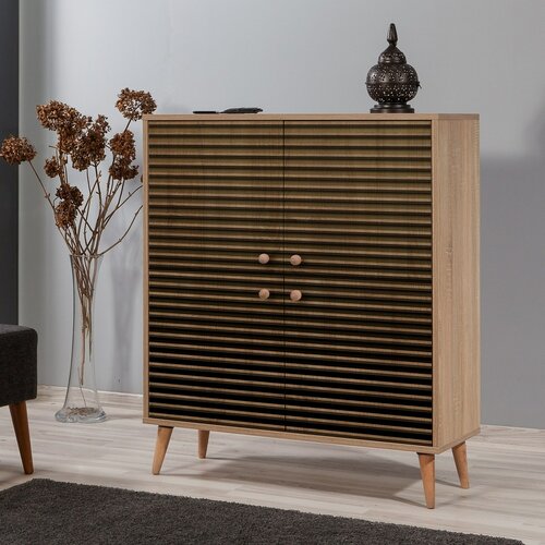Dulap Mega Sonoma Oak Stripes II