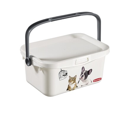 Curver Petlife 00363-C44 večnamenska škatla,11x18x26 cm, 3 l, bela