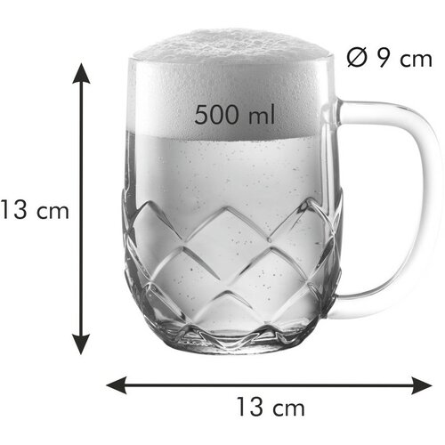 Tescoma Pahar de bere myBEER Lupulus, 0,5 l
