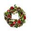 Weihnachtskranz „Gladys“ aus Rattan, 24 cm