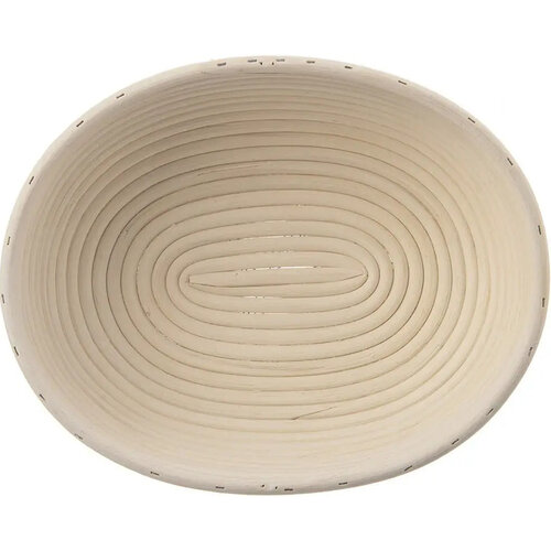 Orion Ovale Rattan-Schale, 24 x 18,5 x 9 cm