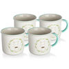 Banquet 4-delni set keramických skodelic PUPPY,400 ml