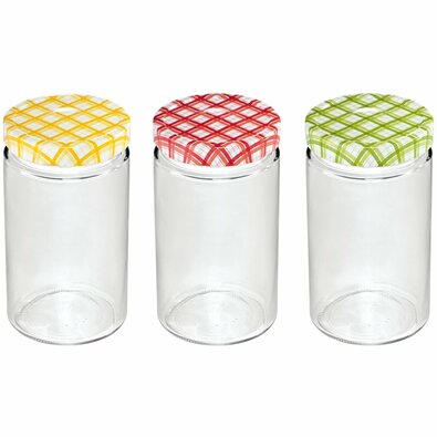 Tescoma 3-tlg. Set mit Einmachgläsern DELLA CASA, 0,7 l