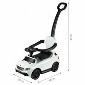 Ecotoys Detské odrážadlo Auto Mercedes Benz, biela