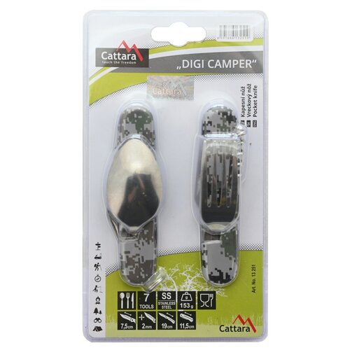 Cattara Nôž vreckový DIGI CAMPER, 11 cm