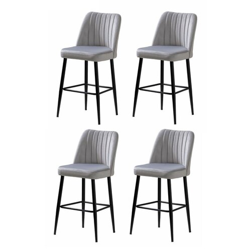 Barstuhl-Set Vento Cream, 4 Stück