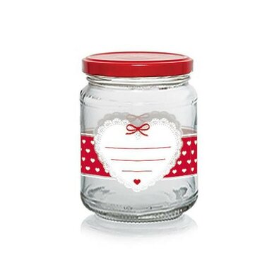 Cerve Stekleni kozarci za vlaganje z pokrovom HOMEMADE 200 ml, 6 kosov