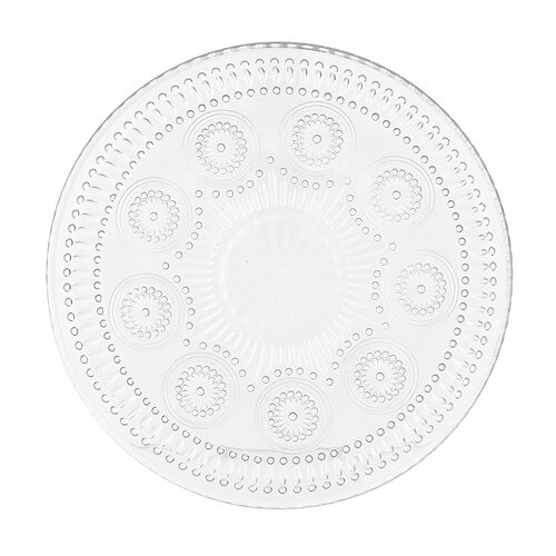 Altom Set of glass plates Daisy, 17 cm, 6 pcs